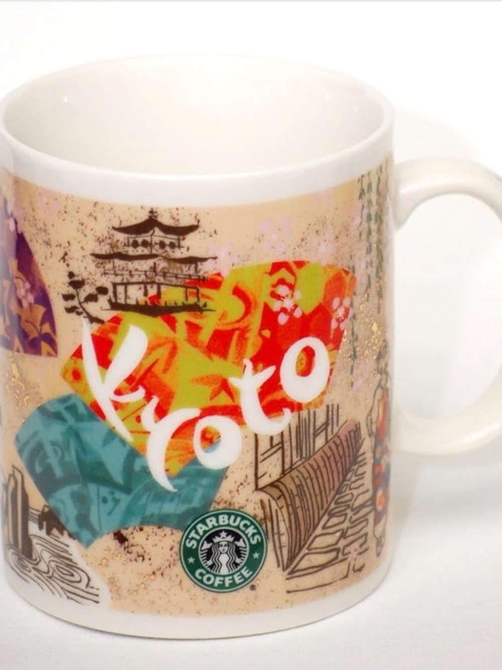 Starbucks Kyoto collectible ceramic mug